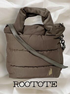 ROOTOTE Down Filled Lightweight Crossbody Handbag